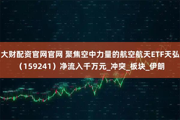 大财配资官网官网 聚焦空中力量的航空航天ETF天弘（159241）净流入千万元_冲突_板块_伊朗